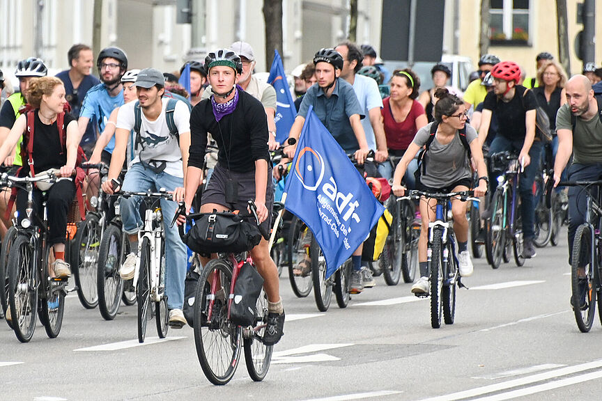 Netzwerk Junge Menschen ADFC Sternfahrt