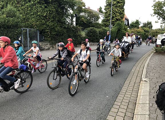 Kinderdemo in Kronberg