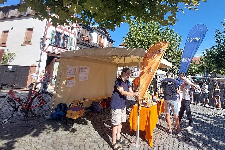 Infostand des ADFC