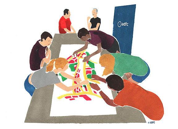 Erfahrungsaustausch in der Gruppe